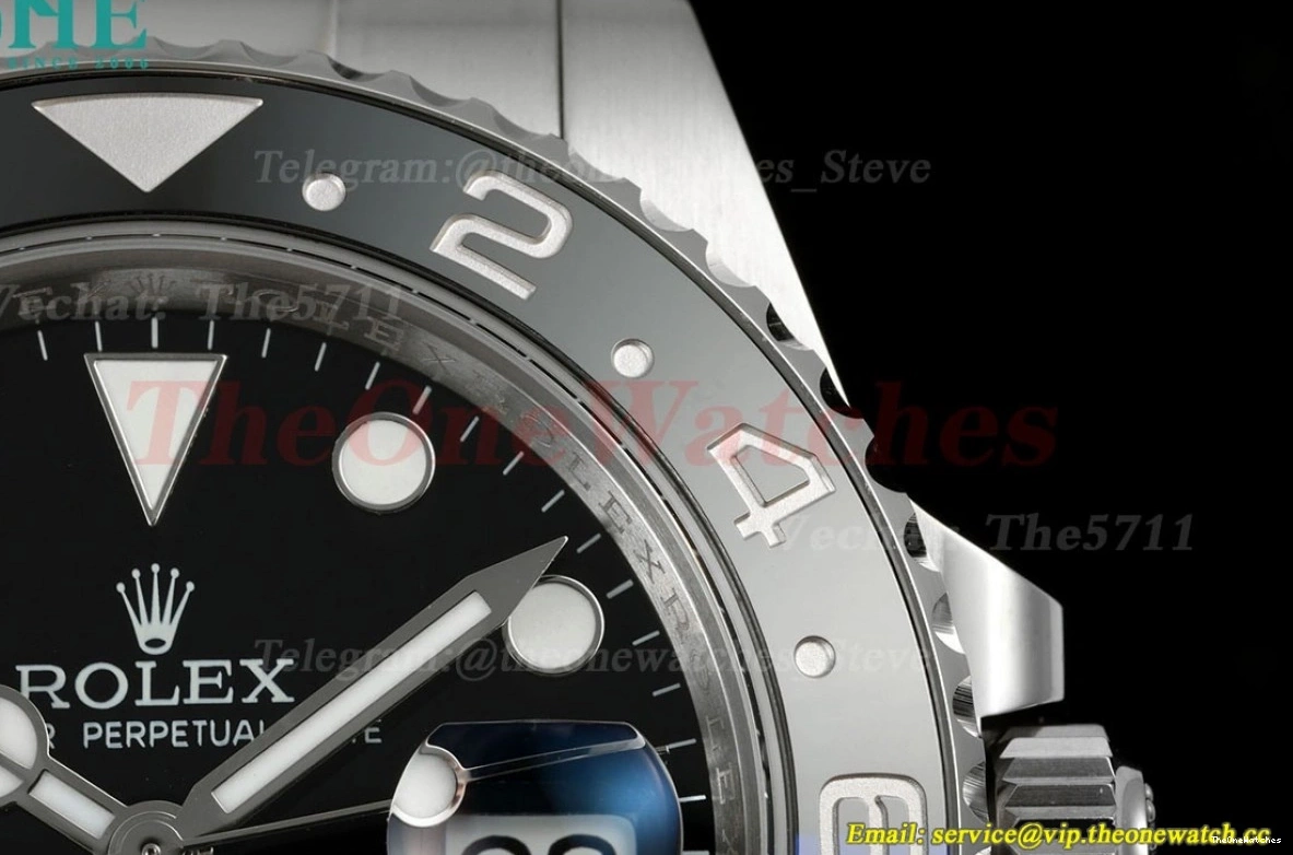 THBF Black 126710 40mm Master Batman Oys Dial GMT SH3285 SS SS II 0104